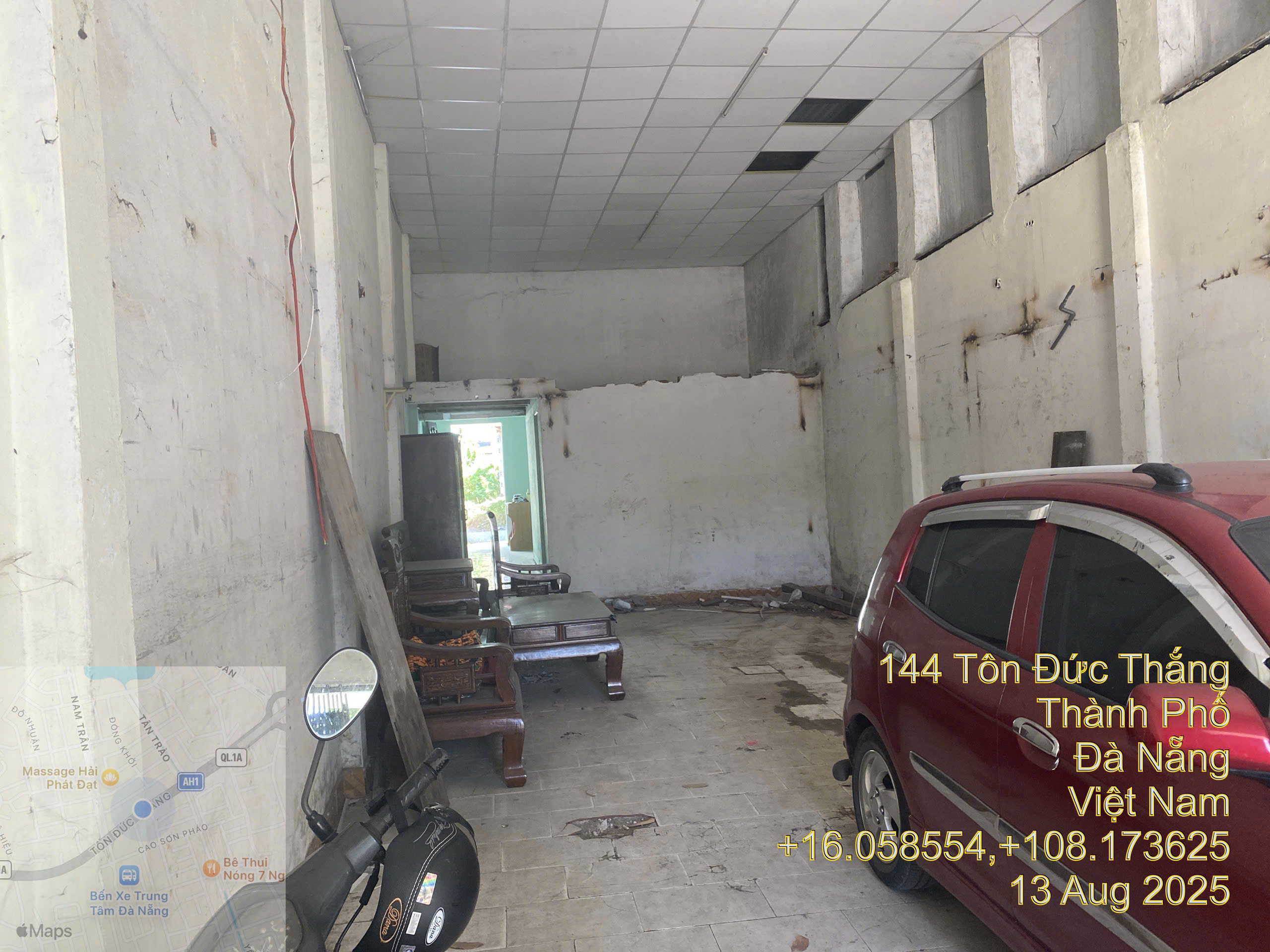 Không gian hiện trạng có chiều sâu sử dụng